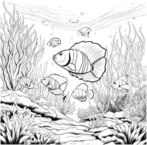fische-in-der-unterwasserwelt-ausmalbild