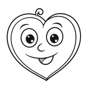 freundliches-herz-mit-gesicht-ausmalbild