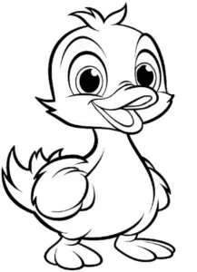 froehliche-ente-ausmalbild-fuer-kinder