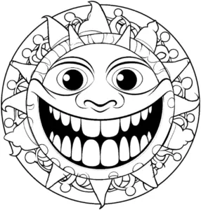 froehliche-sonne-ausmalbild-mit-laecheln-und-dekorativen-elementen
