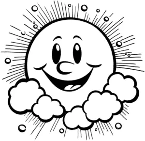 froehliche-sonne-mit-wolken-und-stahlen