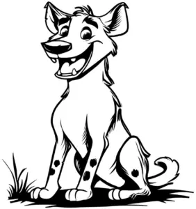 froehlicher-hund-ausmalbild-zum-ausdrucken