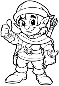 froehlicher-junge-daumen-hoch-ausmalbild