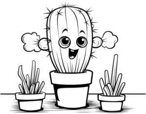 froehlicher-kaktus-mit-pflanzen-im-topf