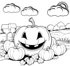 froehlicher-kuerbis-ausmalbild-herbstliche-motive