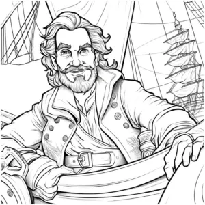 froehlicher-pirat-am-steuerrad-mit-schiff