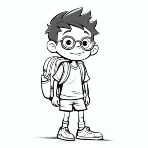 froehlicher-schuljunge-mit-schultasche