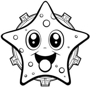 froehlicher-stern-ausmalbild-gestalten