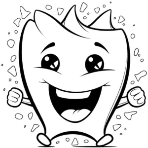 froehlicher-zahn-springend-ausmalbild