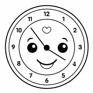 froehliches-ausmalbild-mit-uhr-und-herz