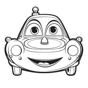 froehliches-auto-ausmalbild-mit-grossen-augen-und-antenne
