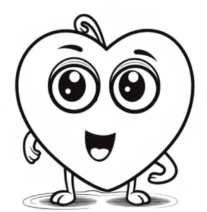 fröhliches-herz-mit-großen-augen-und-armen