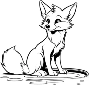 fuchs-ausmalbild-mit-freundlichem-gesicht-und-fluffy-schwanz