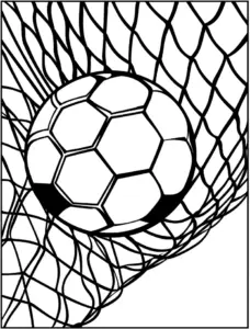 fussball-im-netz-ausmalbild