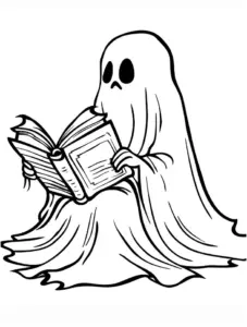 geist-mit-buch-ausmalbild