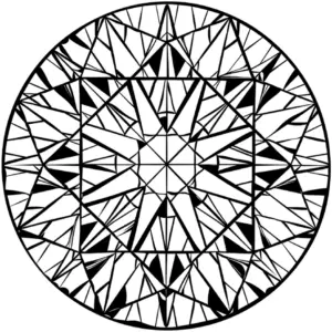 geometrisches-ausmalbild-mit-sternfoermigem-muster