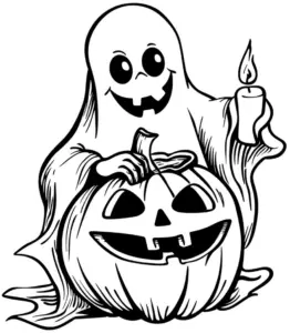gespenst-mit-kerze-und-kuerbislaterne