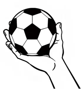hand-haelt-fussball-ausmalbild