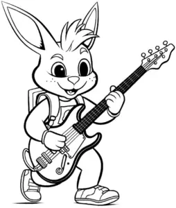 hase-mit-gitarre-ausmalbild-fuer-kinder