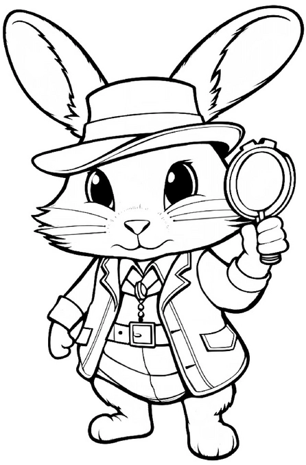 hase-mit-lupe-ausmalbild-type