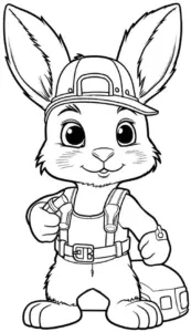 hase-mit-muetze-ausmalbild-zeichnen