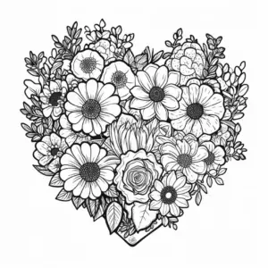 herz-aus-blumen-ausmalbild