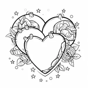 herzen-und-blumen-ausmalbild