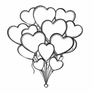 herzluftballons-ausmalbild-mit-bunten-herzen