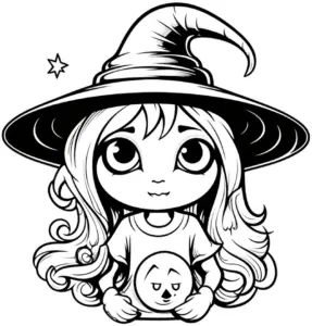 hexenmaedchen-mit-magischem-ball-ausmalbild