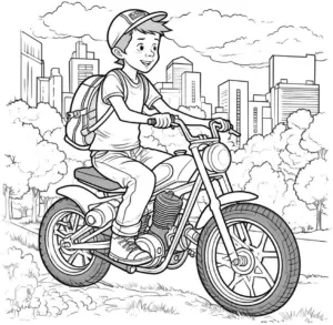 junge-auf-einem-motorrad-in-der-stadt