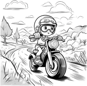 junge-fahrer-auf-einem-motorrad-in-der-natur