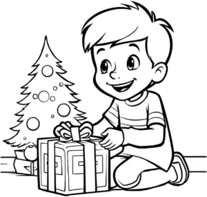 junge-mit-geschenk-und-weihnachtsbaum