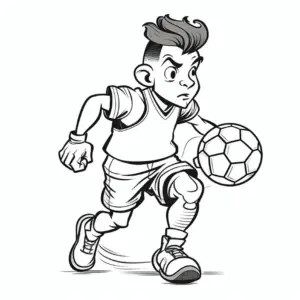 junger-fussballspieler-und-ball-ausmalbild