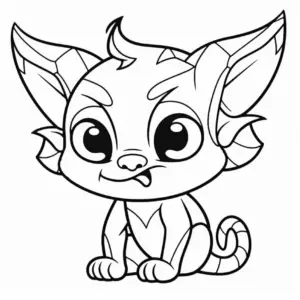 junger-kobold-mit-grossen-ohren-und-schwanz