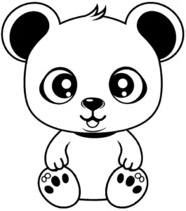 junger-panda-ausmalbild-mit-grossen-augen