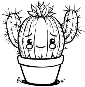 kaktus-im-topf-ausmalbild
