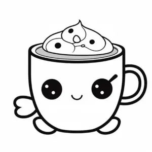 kawaii-ausmalbild-mit-tasse-und-sahne