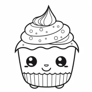 kawaii-muffin-ausmalbild-mit-gesicht-und-sahne