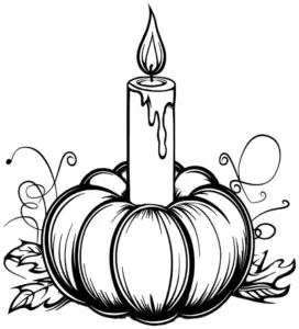 kerze-im-kuerbis-mit-herbstmotiven