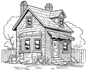 kleines-backsteinhaus-mit-garten-und-details