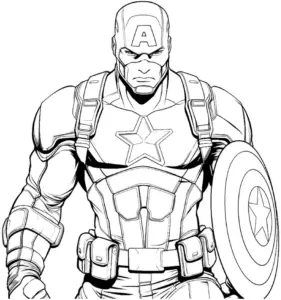 kraftvoller-superheld-mit-schild-ausmalbild