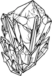 kristall-ausmalbild-mit-vielen-facetten