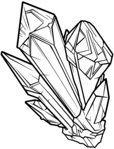 kristalle-ausmalbild-facettenreiche-anordnung