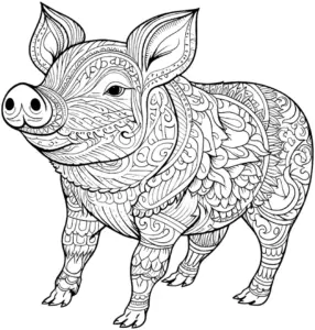 kunstvolles-schwein-mit-verzierungen-ausmalbild