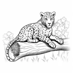 leopard-auf-einem-baumstamm