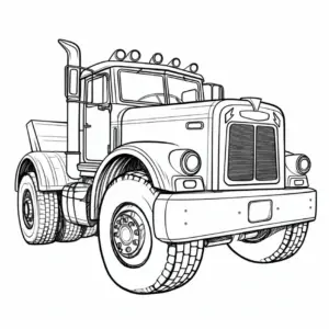 lkw-ausmalbild-mit-detaillierter-fahrerkabine