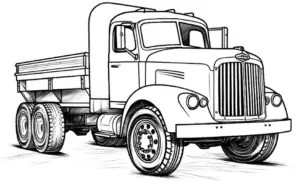lkw-ausmalbild-mit-detaillierter-fahrzeugzeichnung