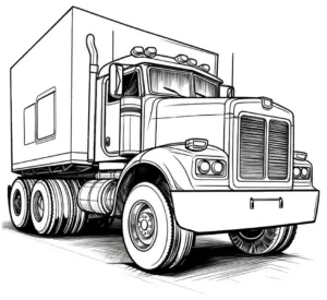lkw-ausmalbild-mit-detaillierter-zeichnung