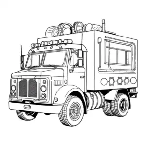 lkw-ausmalbild-mit-detailreicher-ladeflaeche