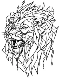 loewe-kopf-ausmalbild-mit-geometrischen-mustern